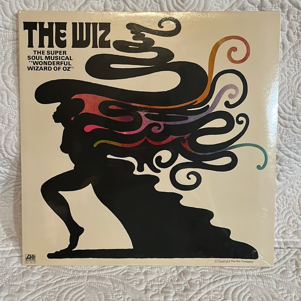 The Wiz vinyl record, sealed‎